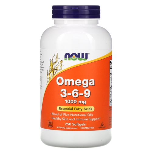 Omega 3-6-9 -- 1000 mg - 250 Softgels - Vitacost