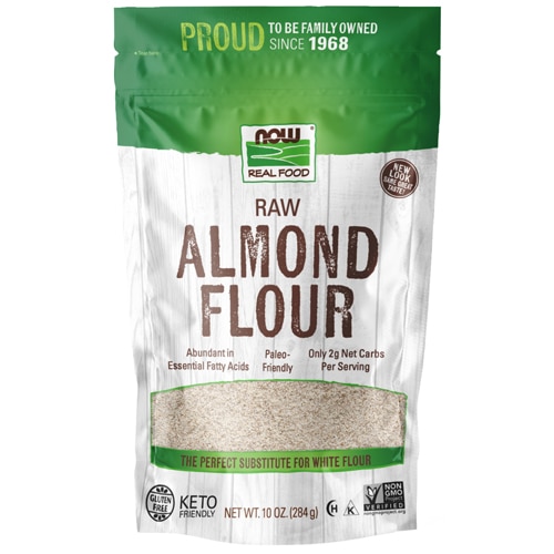 NOW Real Food Raw Almond Flour -- 10 oz