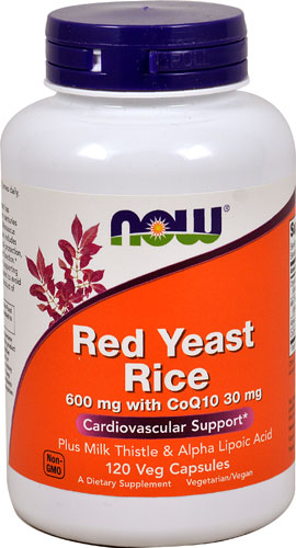 NOW Red Yeast Rice -- 120 Veg Capsules