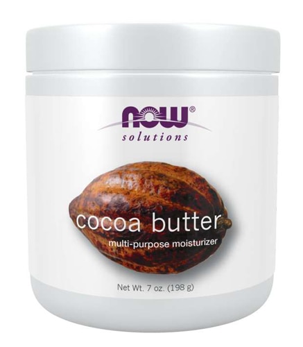 NOW Solutions Cocoa Butter -- 7 fl oz