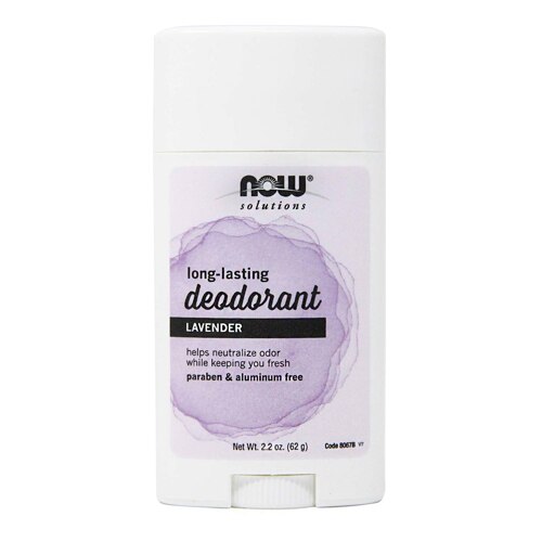 NOW Solutions Long-Lasting Deodorant Lavender -- 2.2 oz