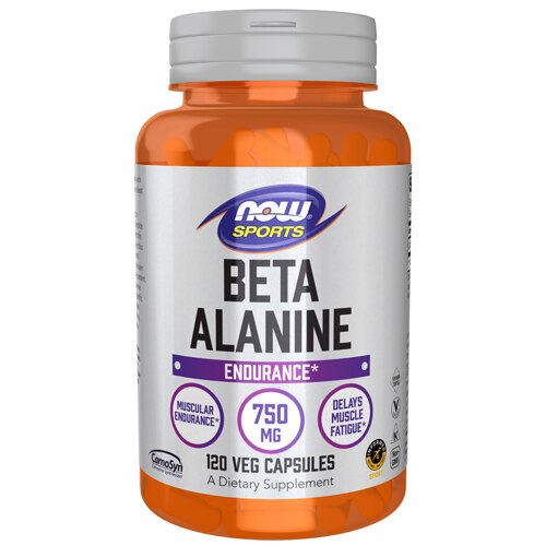 NOW Sports Beta-Alanine -- 750 mg - 120 Capsules
