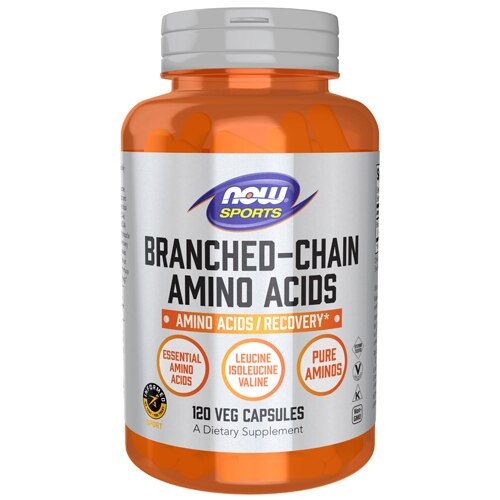 NOW Sports Branched Chain Amino Acids -- 120 Capsules