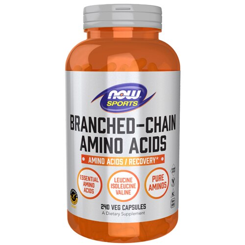 NOW Sports Branched Chain Amino Acids -- 240 Capsules