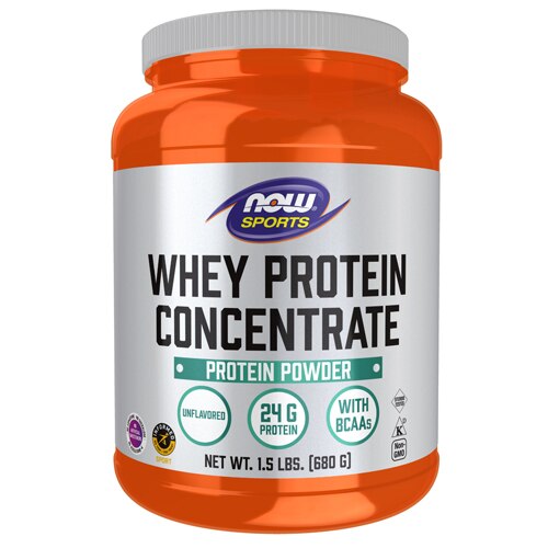 NOW Sports Whey Protein Concentrate Unflavored