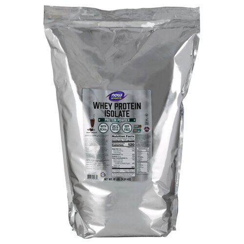 NOW Sports Whey Protein Isolate Creamy Chocolate