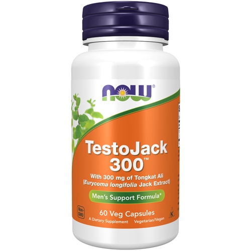 NOW TestoJack 300 -- 60 Veg Capsules