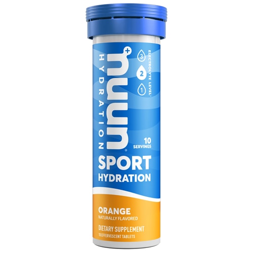 NUUN Sport Hydration Single Tube Orange -- 10 Tablets