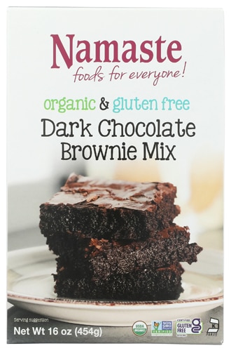 Namaste Foods Organic Dark Chocolate Brownie Mix