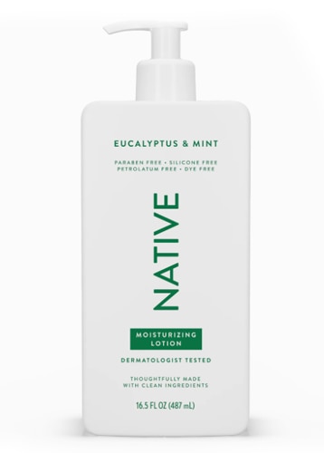 Native Lotion Eucalyptus & Mint