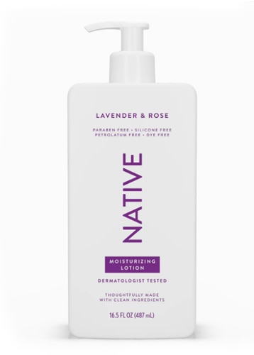 Native Lotion Lavender & Rose