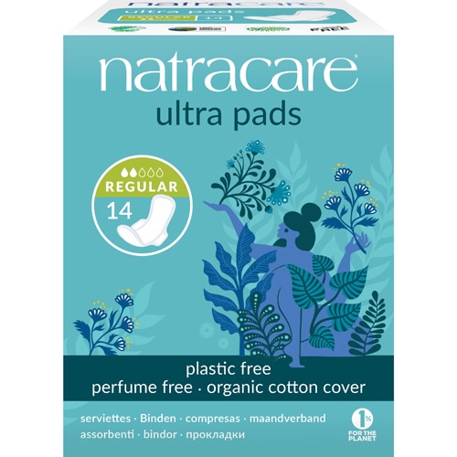 Natracare Natural Feminine Ultra Pads Regular with Wings