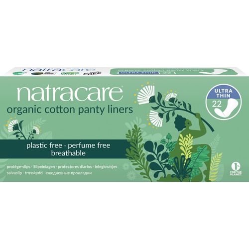 Natracare Organic Cotton Panty Liners Ultra Thin -- 22 Pads - Vitacost