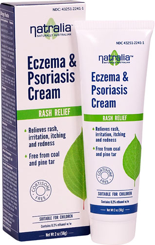 Natralia Eczema &amp; Psoriasis Cream -- 2 oz