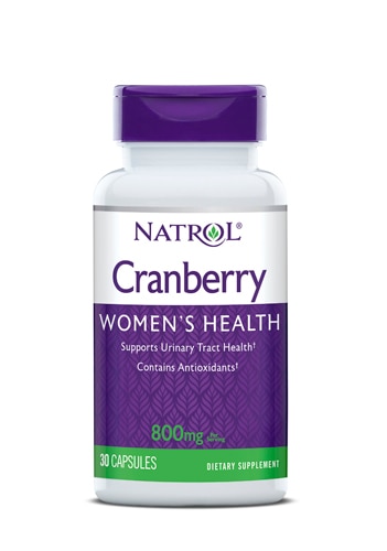 Natrol Cranberry -- 800 mg - 30 Capsules