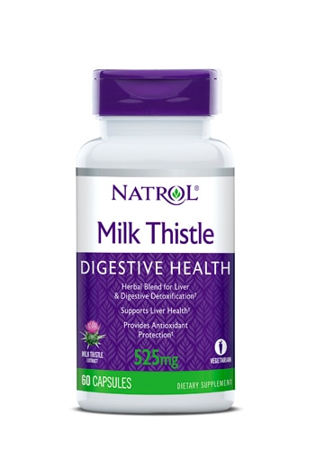Natrol Milk Thistle Advantage™ -- 525 mg - 60 Vegetarian Capsules