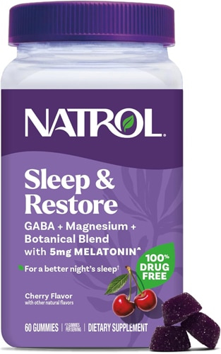 Natrol Sleep & Restore Gummies with Melatonin