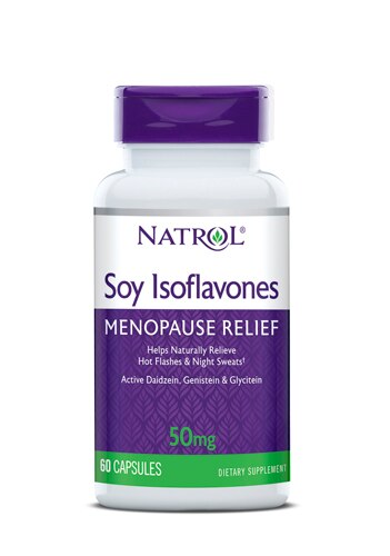 Natrol Soy Isoflavones Menopause Relief -- 60 Capsules