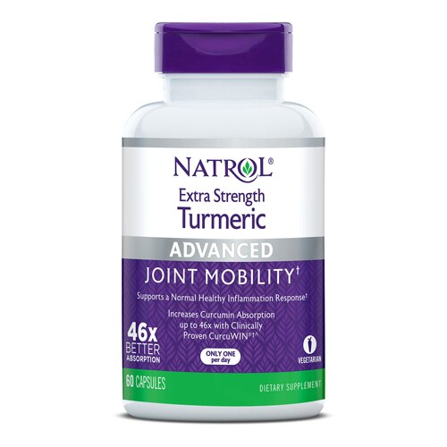 Natrol Turmeric Extra Strength -- 60 Capsules