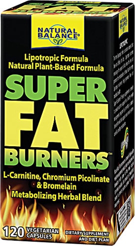Natural Balance Super Fat Burners -- 120 Vegetarian Capsules