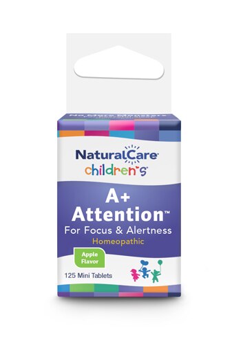 Natural Care Children's A Plus Attention -- 125 Mini Tablets