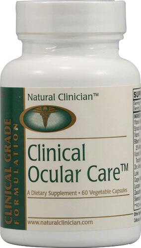 Natural Clinician Clinical Ocular Care -- 60 Vegetable Capsules