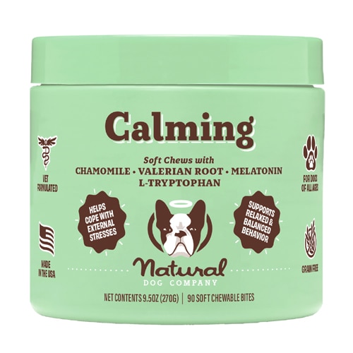 Natural Dog Company Calming Chew For Dogs -- 90 Soft Chews