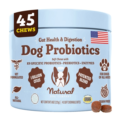 Natural Dog Company Dog Probiotics Soft Chews