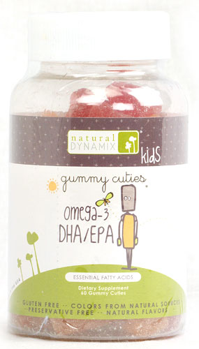 Natural Dynamix Omega 3 DHA/EPA Kids Gummies -- 60 Gummies