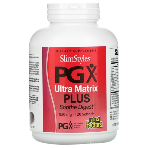 Natural Factors SlimStyles® PGX® Ultra Matrix Plus Soothe Digest®