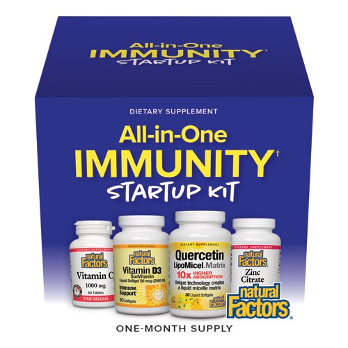Natural Factors Winter All-in-One Immunity Startup Kit
