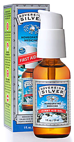 Natural Immunogenics Sovereign Silver® First Aid Gel -- 1 fl oz