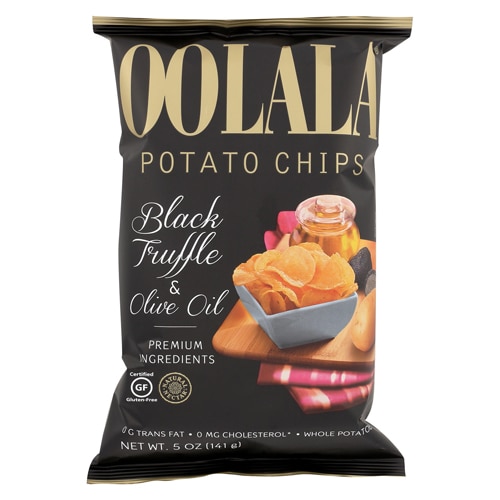 Natural Nectar Oolala™ Potato Chips Black Truffle &amp; Olive Oil -- 5 oz