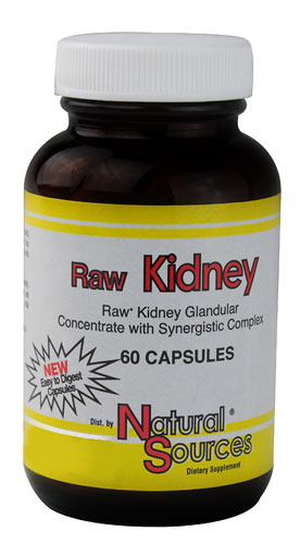 Natural Sources Raw Kidney