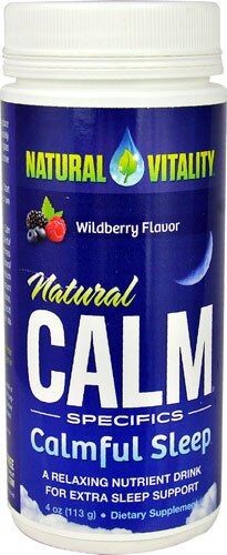Natural Vitality Natural Calm® Specifics Calmful Sleep Wildberry -- 4 oz