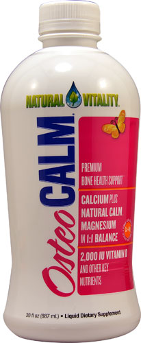 Natural Vitality Osteo Calm® Orange Vanilla -- 30 fl oz