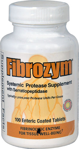 Naturally Vitamins Fibrozym® -- 100 Enteric Coated Tablets
