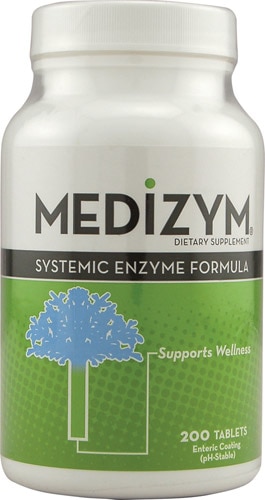 Naturally Vitamins Medizyme® -- 200 Enteric Coated Tablets