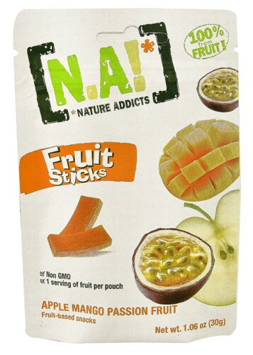 Nature Addicts Fruit Sticks Apple Mango Passion Fruit -- 1.06 oz