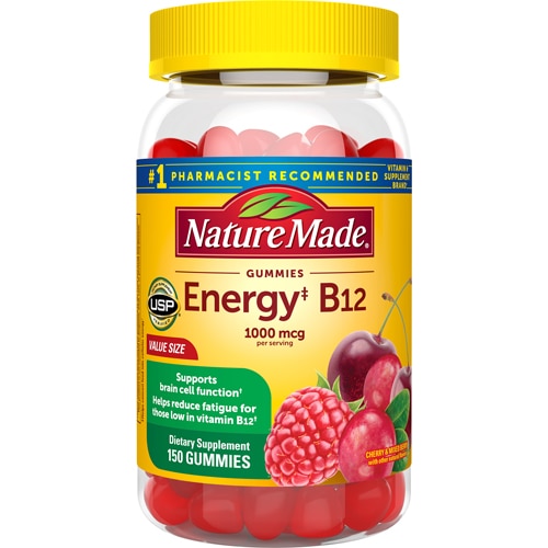 Nature Made Energy B12 Gummies Cherry