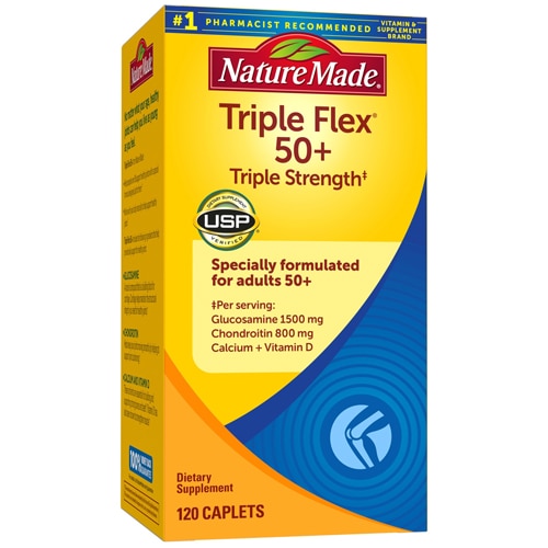 Nature Made Triple Flex 50 Plus 120 Caplets