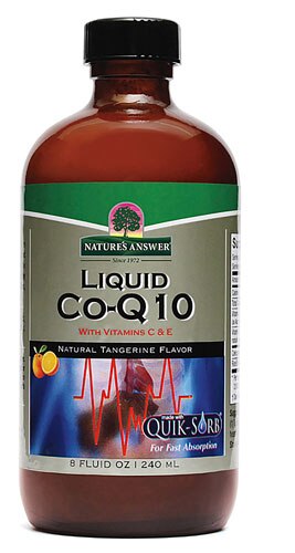 Nature's Answer Liquid Co-Q10 Natural Tangerine -- 8 fl oz