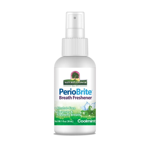 Nature's Answer PerioBrite Breath Freshener Spray Cool Mint