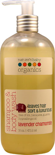 Nature's Baby Organics™ Shampoo and Body Wash Lavender Chamomile