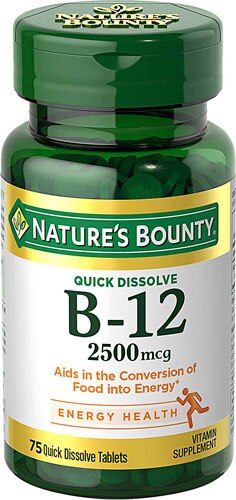 Nature's Bounty B-12 Natural Cherry