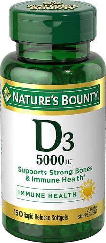 Nature's Bounty Maximum Strength Vitamin D3