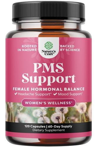 Nature's Craft PMS Support Female Hormonal Balance Women's Wellness