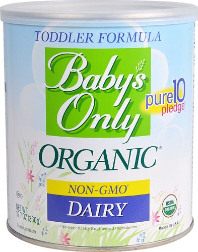 baby's only organic formula