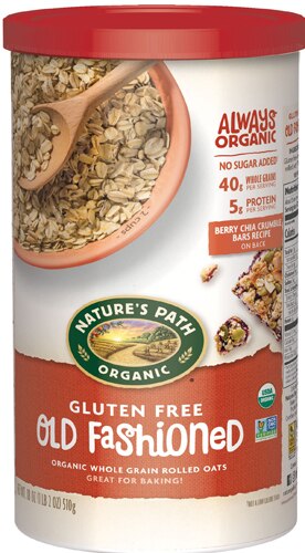 Nature's Path Organic Old Fashioned Gluten Free Oats -- 18 oz