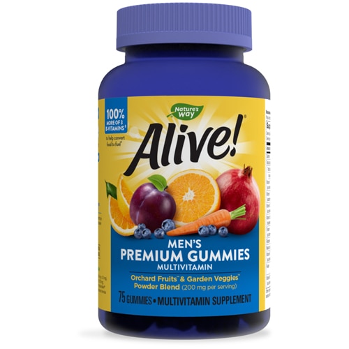Nature's Way Alive!® Men's Gummy Multi-Vitamin Fruit